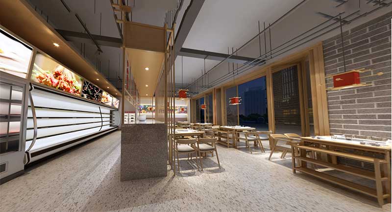 匠心蜀味餐饮门店环境展示签言签语3